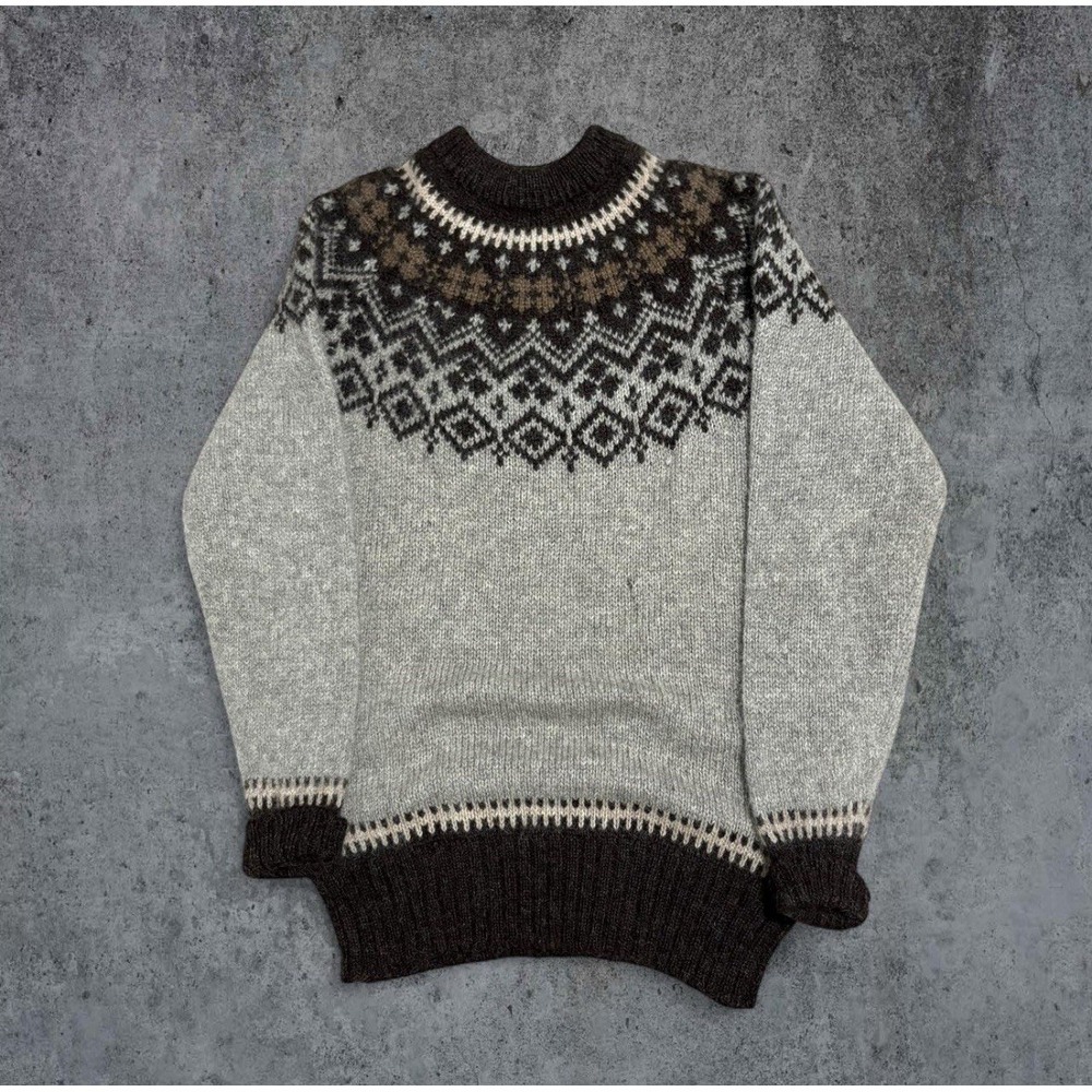 Vintage Woolrich Men's Wool Sweater Size Large Made In British Hong Kong